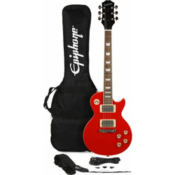EPIPHONE ELEKTRIČNA KITARA LES PAUL POWER PLAYERS LAVA RED PACK