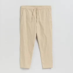 Reserved - Jogger pantalone s visokim sadržajem lana