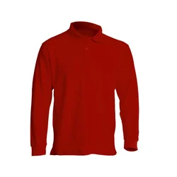 JHK muška polo majica dugih rukava, crvena veličina l ( pora210lsrdl )