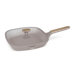 Berlinger Haus Gril tiganj sa poklopcem Taupe Nordic Collection BH-8336, 28cm, Smeđi