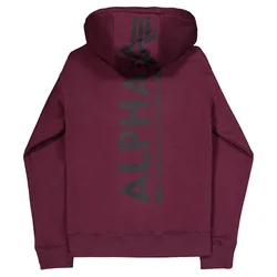 ALPHA INDUSTRIES DUKS KAP BACKPRINT DCHERRY