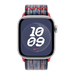 Apple Watch 40mm Nike Sport Loop:  Blue/Red Nike Sport Loop