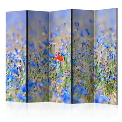 artgeist Paravan Flower Garden Ii, 5-Delni, Akustičen