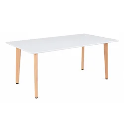 Verona 150 cm kvadratna jedilna miza bela