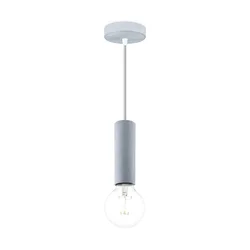 Luster na sajli SAGA 1xE27/40W/230V siva