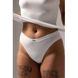 POMIRISHI BAMBOO UNDERWEAR Ženske gaćice brazilke, Bele