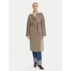 Weekend Max Mara Volneni plašč Resina 2525016031 Rjava Regular Fit