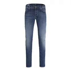 JACK & JONES Kavbojke GLENN FOX, modra