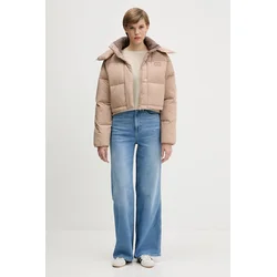 Tommy Jeans Zimska jakna ALASKA  svetlo rjava