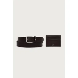 Lacoste  set etuija za kartice in pasu moški usnjeni