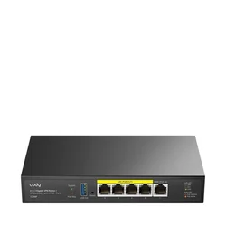 Cudy C200P, 2-in-1 Gigabit VPN Router/ AP Controller with 4 PoE+ Ports, 55W