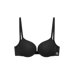GOD SAVE QUEENS Nedrček Second Skin Ultimate Push-Up Bra antracit