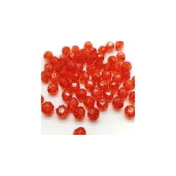 Akrilna perla 4 mm crvena pakovanje 30 gr