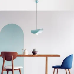 Opviq Luster Eger, 17-106cm, O10, E27, Tirkizni