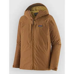 Patagonia Insulated Boulder Fork Rain Jacket deer brown