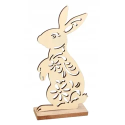 Deko LESENA FIGURICA VELIKONOČNEGA ZAJCA