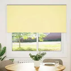 Rolo zavjesa Blackout žuta 160x150 cm Širina tkanine 156,6 cm
