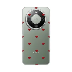 Maska za Honor Magic 8 Lite Hearts Print, Šarena