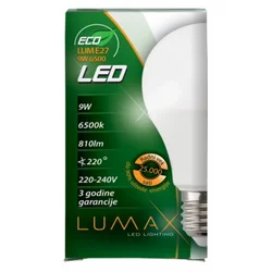 SIJALICA LED ECO LUME27 9W 6500K 810LM