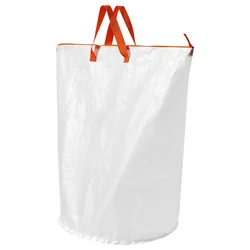 PÄRKLA Korpa za veš, bela, 70 l