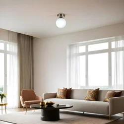Opviq Luster Can, 15 cm, E27, 40W, IP20, srebrna