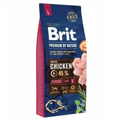 BRIT Premium by Nature Junior Large Breeds Hrana za mlade pse velikih rasa, 15kg