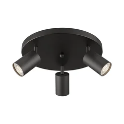 Braytron LED spot svetiljka BRY-BETA-KRUG_3-CRNA-GU10
