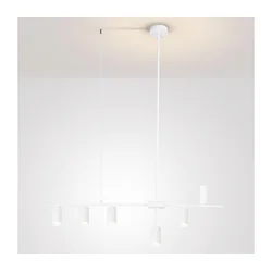 Brilagi - Luster na sajli CRANE 6xGU10/30W/230V bela