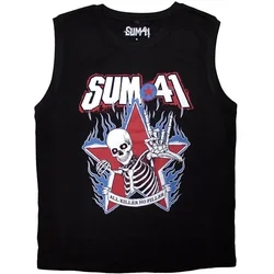 Sum 41 Majica All Killer No Filler Skeleton Unisex Black M