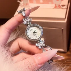 Disney Ženski sat sa poklon kutijom, Belo kućište, Rose gold