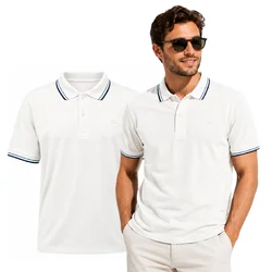 Moška polo majica Lotto, bela