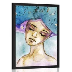 Plakat lunina vila - 60x90 silver