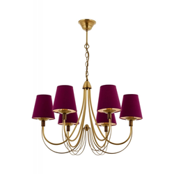 Opviq Luster Av-4325-6E, 100 cm, Zlatno-ljubičasti