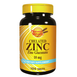 Natural Wealth Cink 10 mg 100 tableta