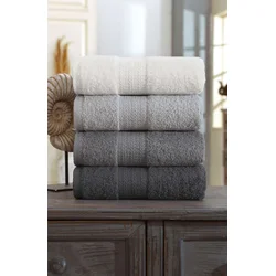 Lessentiel Maison Set peškira Rainbow, 50x85 cm, 4 komada, Sivi