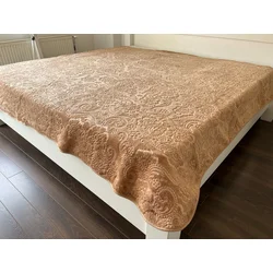 Ćebe Merinos D12 220x240cm, Oker