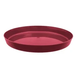 NOV sijoč krožnik 13 cm bordo