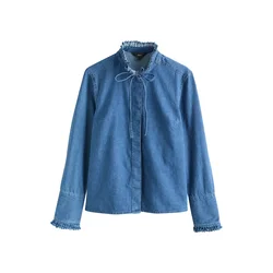 Next Bluza moder denim