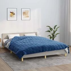 Teška deka plava 200x230 cm 13 kg od tkanine