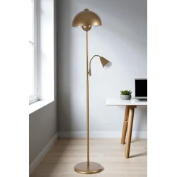 Podna lampa Devin, Zlatne boje