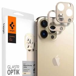 SPIGEN OPTIK.TR ZAŠTITNIK ZA KAMERU 2 kom ZA IPHONE 13 PRO / 13 PRO MAX ZLATNA MASKA