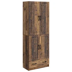 Set ormara 2 pcs Staro drvo Konstruirano drvo
