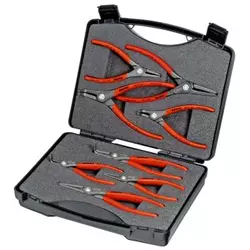Knipex 8-delni set zeger klešta za osigurače u koferu (00 21 25)