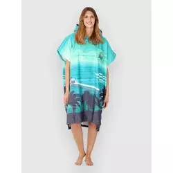 After Destination Surf Poncho malibu
