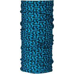 BANDANA VIKING LABYRINTH POLARTEC black-blue