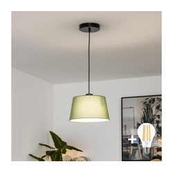Brilagi - LED luster na sajli CERIA 1x E27/40W/230V, prečnika 25 cm, zelena