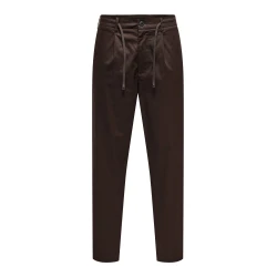Only & Sons Chino hlače ONSCOIL temno rjava
