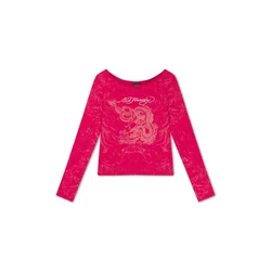 Ed Hardy Majica roza