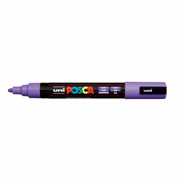 Marker permanentni Uni Posca PC-5M 1,8- 2,5mm vijoličast