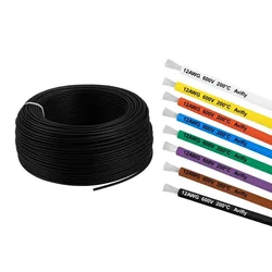Silikonski kabel 12AWG 1m - fleksibilen kabel za FPV, RC drone in elektroniko (8 barv) vijoličen